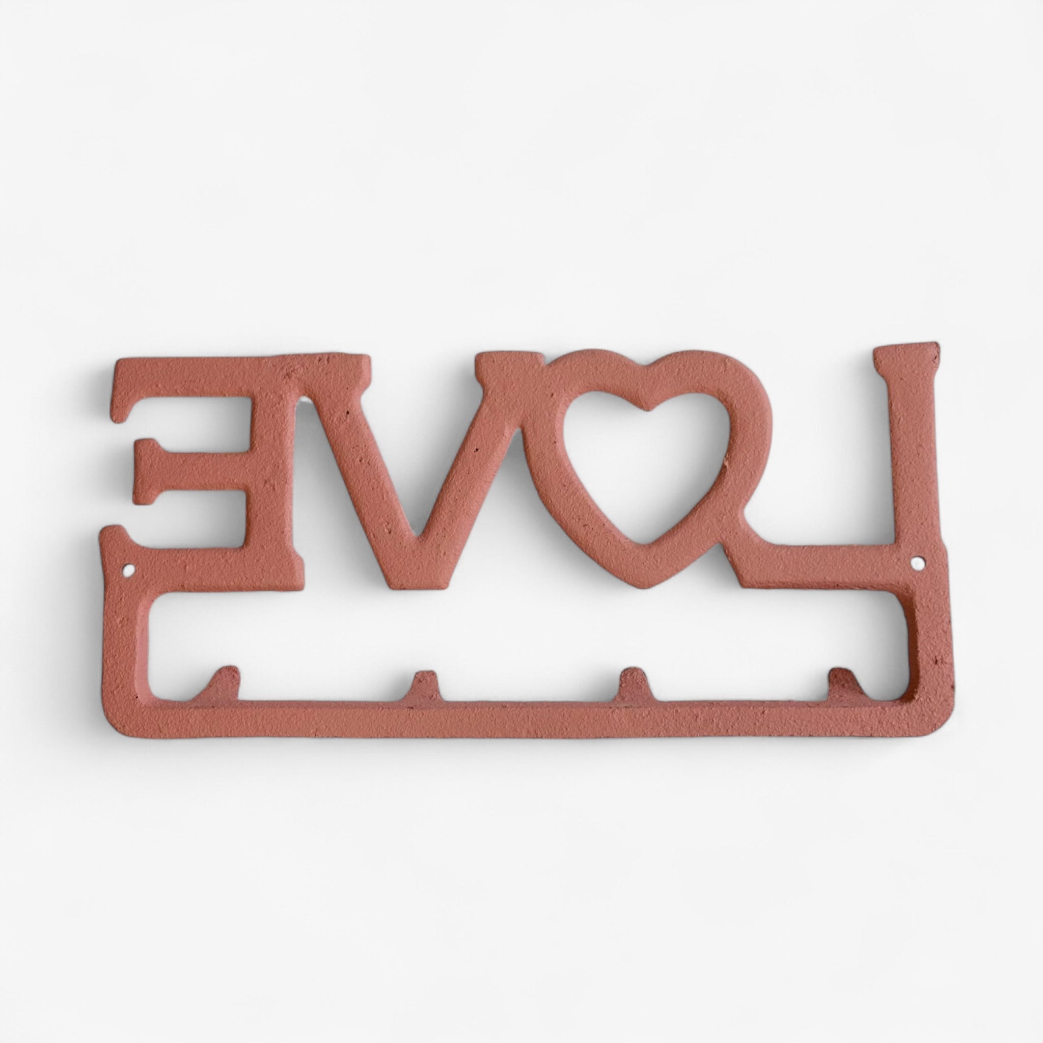 Love Cast Iron Hook Rack
