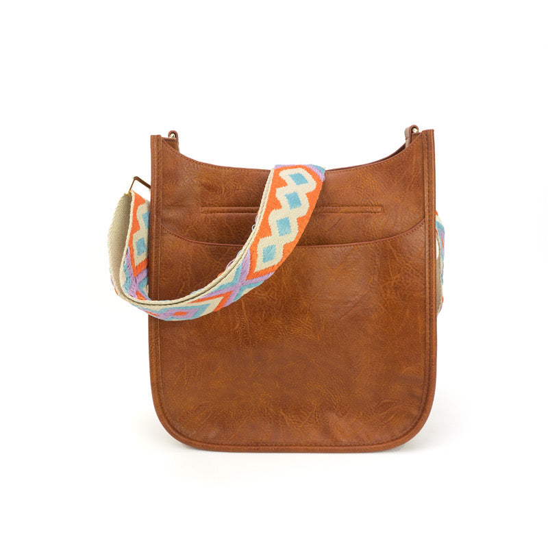 Zippered Crossbody Bag - Pick Your Own Strap