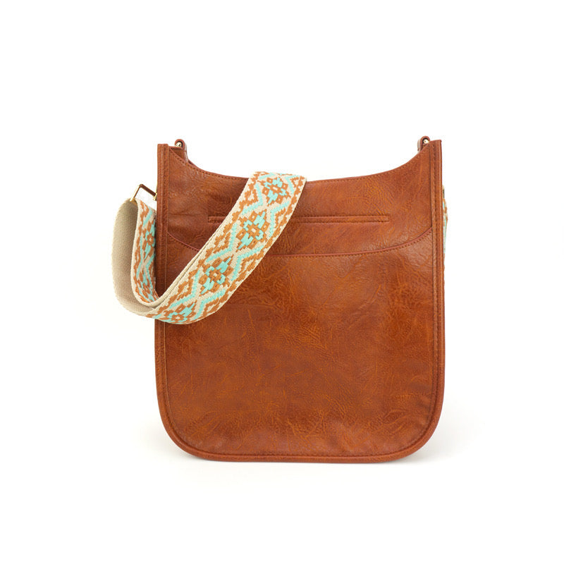 Zippered Crossbody Bag - Pick Your Own Strap