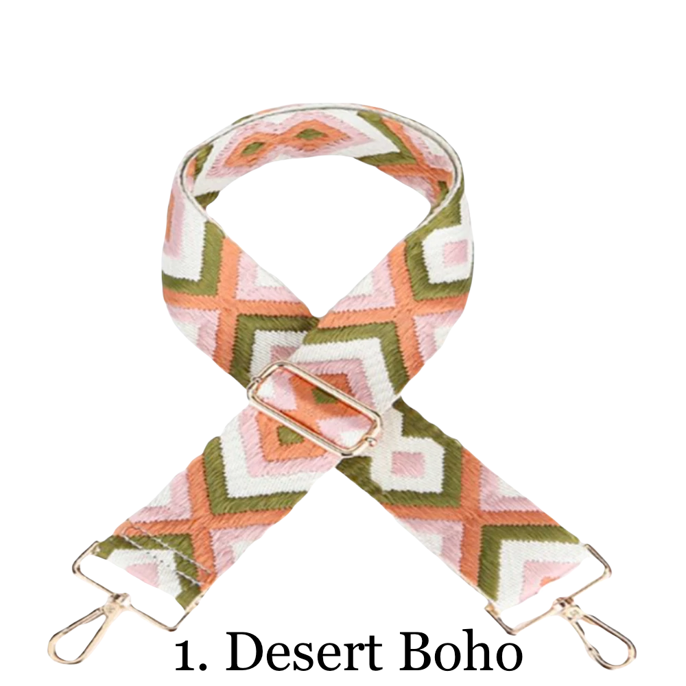 Zippered Crossbody Bag - Pick Your Own Strap