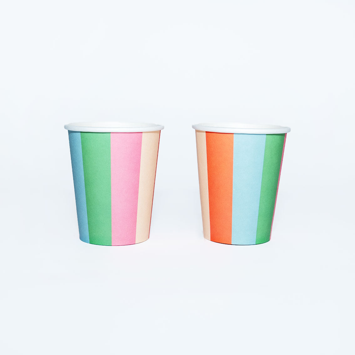 Striped Paper Cups