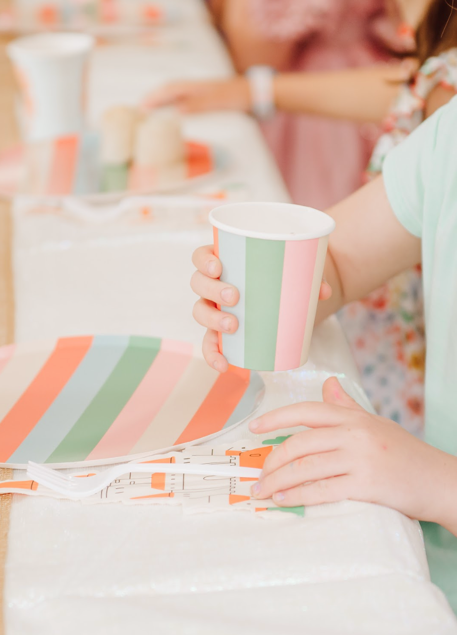 Striped Paper Cups