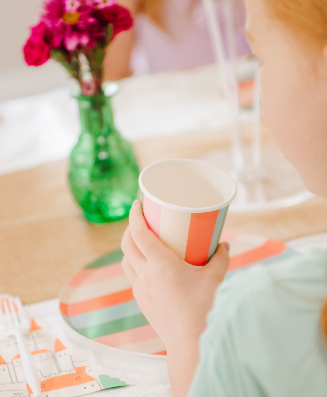 Striped Paper Cups