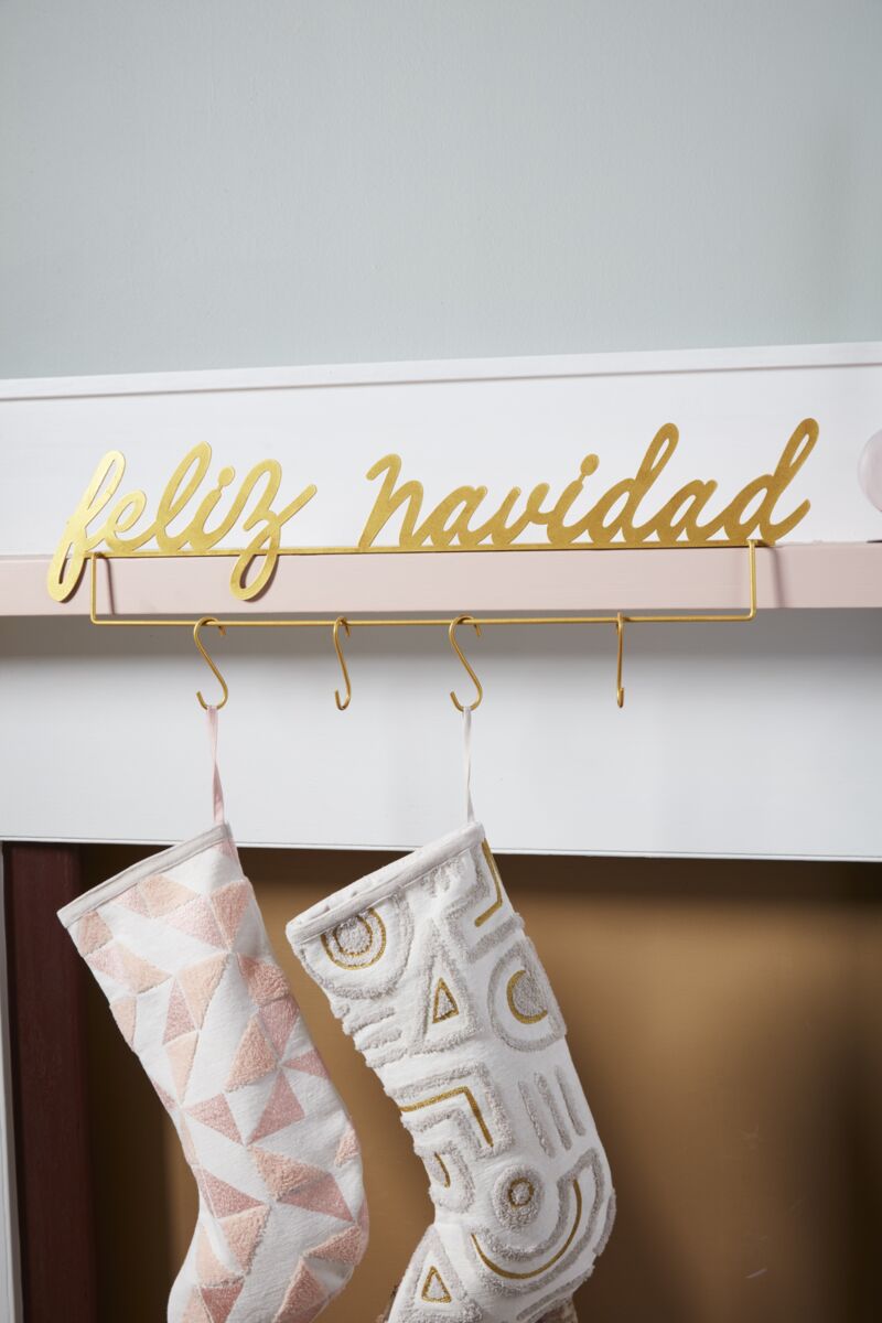 Feliz Navidad Stocking Holder
