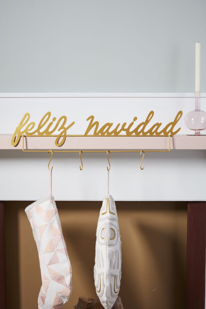 Feliz Navidad Stocking Holder