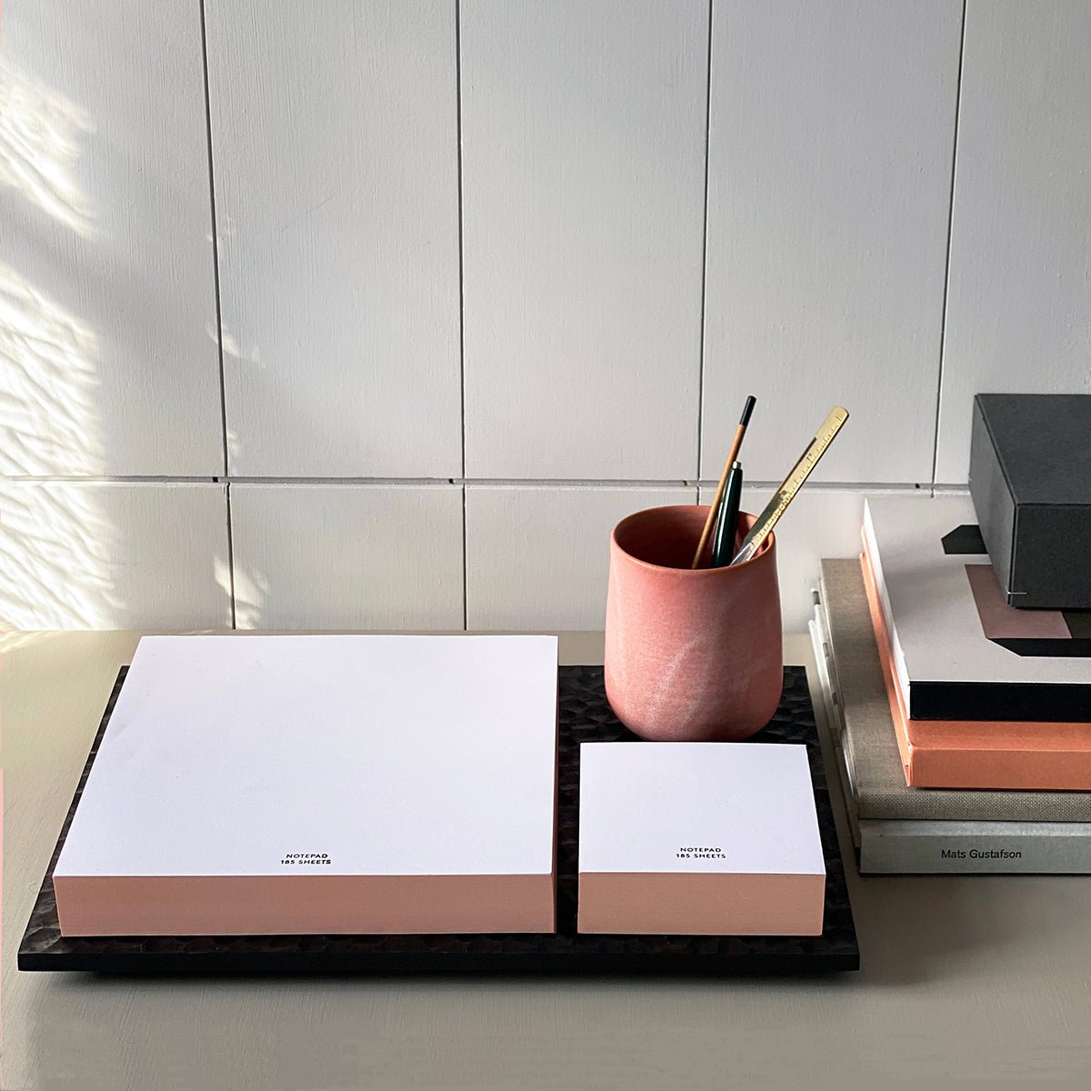 Color-Edged Pads: Matte Blush (3 Sizes)