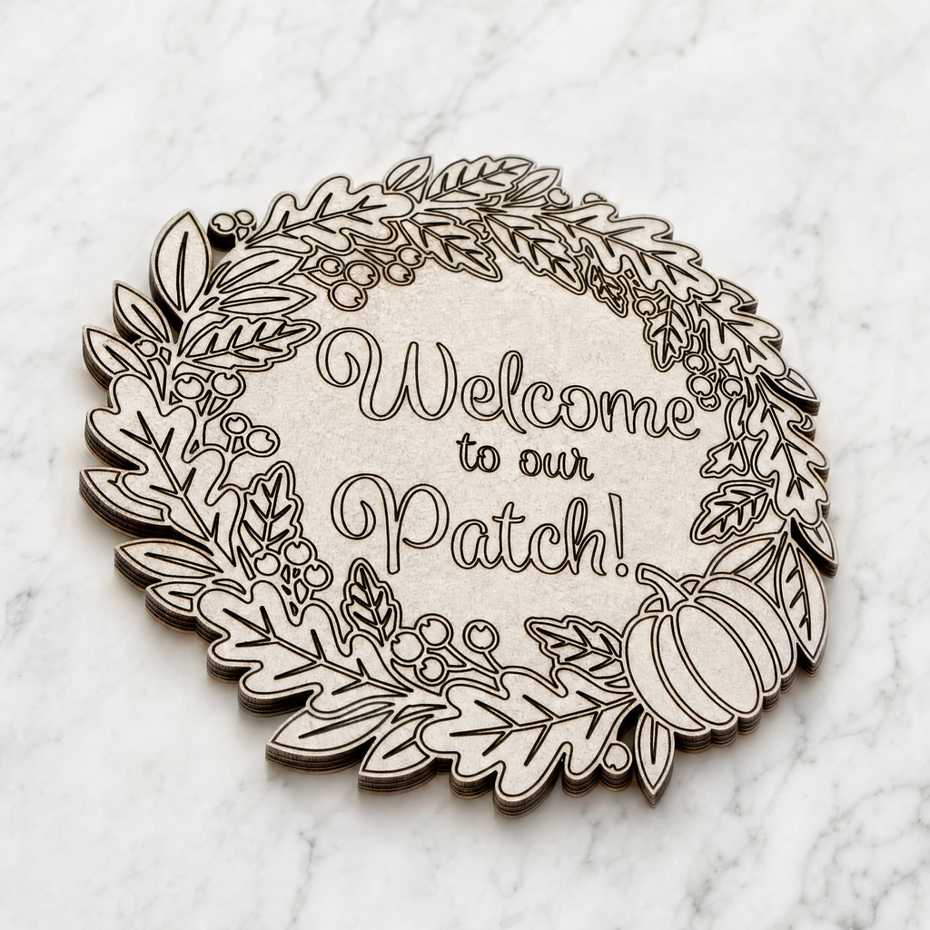 Welcome to Our Patch! — Fall Coasters (Set of 25)